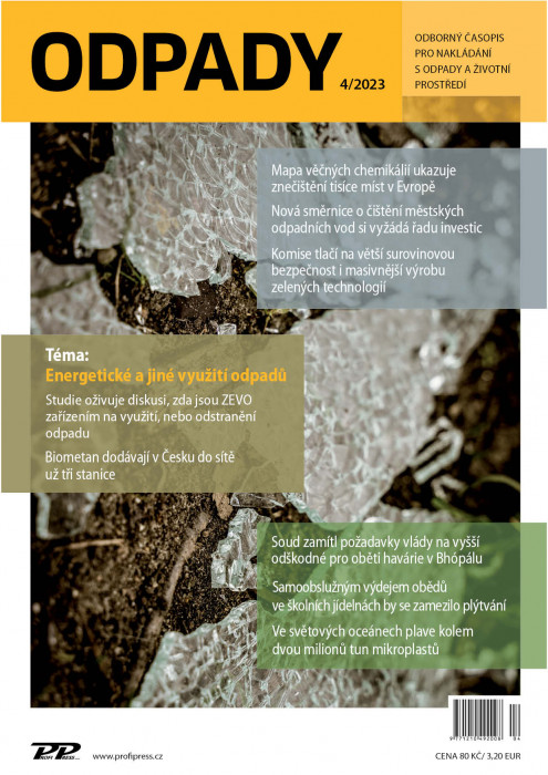 Obálka titulu Odpady - vydanie č. 4/2023