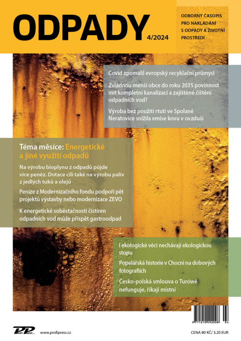 Obálka titulu Odpady - vydanie č. 4/2024