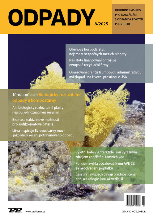 Obálka titulu Odpady - vydanie č. 8/2025