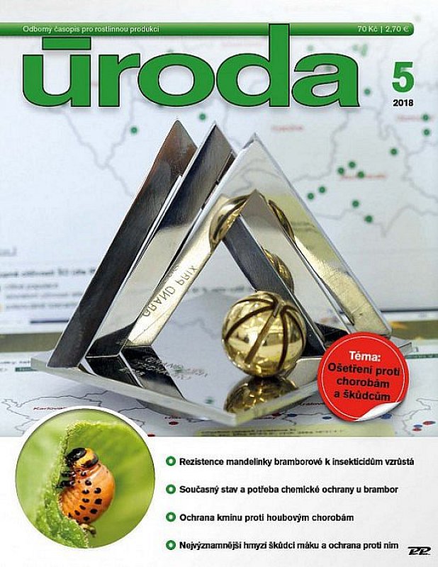 Obálka titulu Úroda/Rostlinolékař - vydanie č. 5/2018
