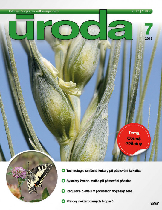 Obálka titulu Úroda/Rostlinolékař - vydanie č. 7/2018