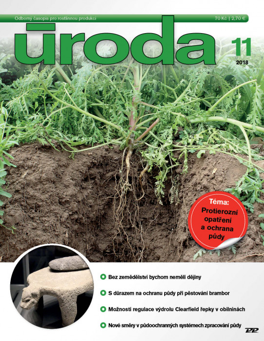 Obálka titulu Úroda/Rostlinolékař - vydanie č. 11/2018