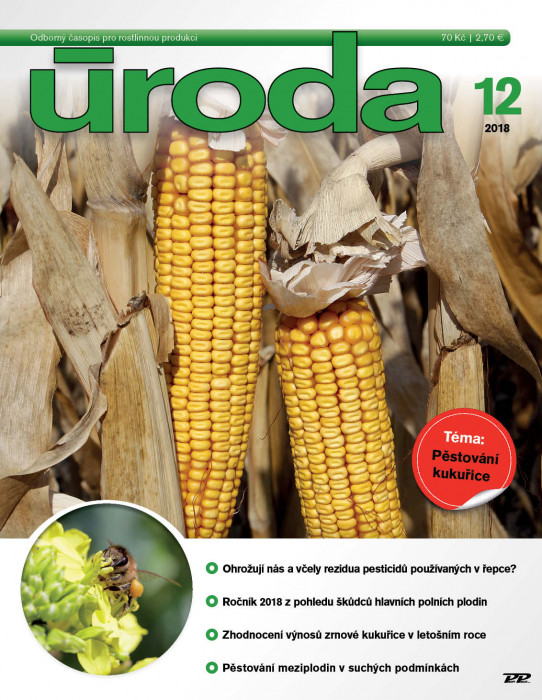 Obálka titulu Úroda/Rostlinolékař - vydanie č. 12/2018