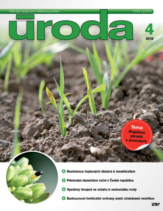 Obálka titulu Úroda/Rostlinolékař - vydanie č. 4/2019