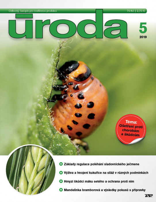 Obálka titulu Úroda/Rostlinolékař - vydanie č. 5/2019