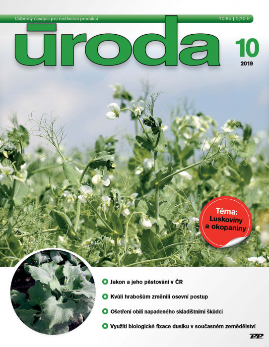 Obálka titulu Úroda/Rostlinolékař - vydanie č. 10/2019