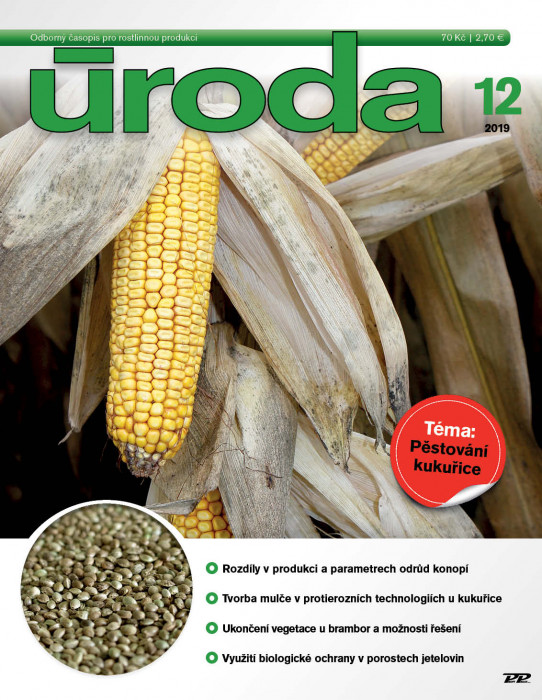Obálka titulu Úroda/Rostlinolékař - vydanie č. 12/2019