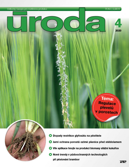 Obálka titulu Úroda/Rostlinolékař - vydanie č. 4/2020