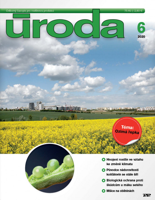 Obálka titulu Úroda/Rostlinolékař - vydanie č. 6/2020