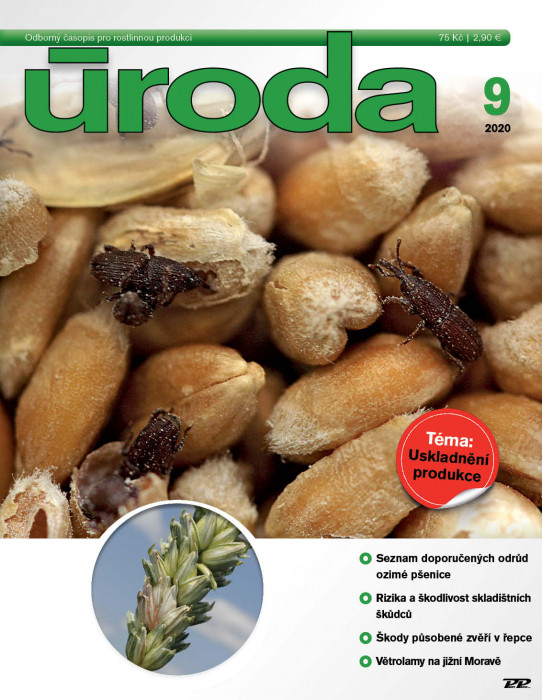 Obálka titulu Úroda/Rostlinolékař - vydanie č. 9/2020