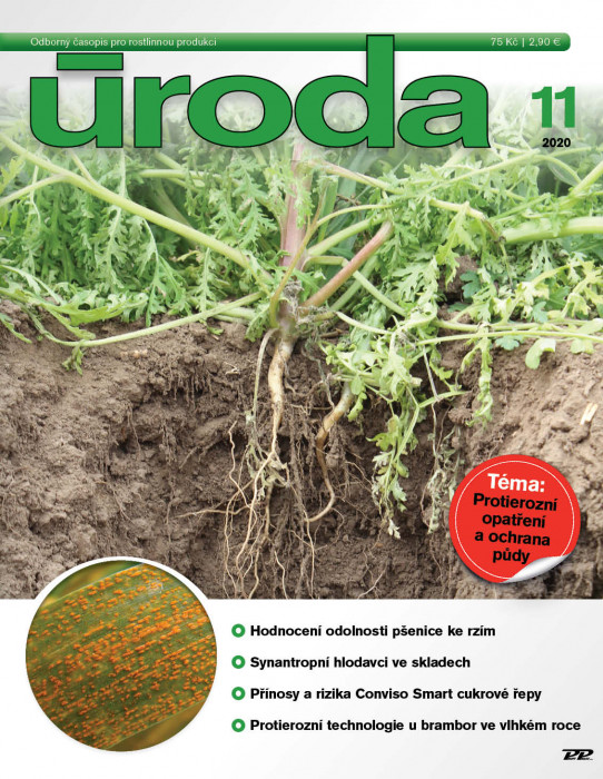 Obálka titulu Úroda/Rostlinolékař - vydanie č. 11/2020