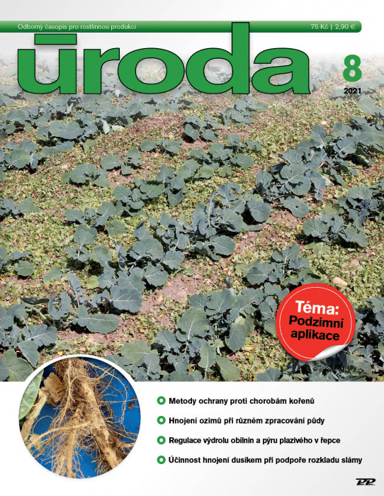 Obálka titulu Úroda/Rostlinolékař - vydanie č. 8/2021