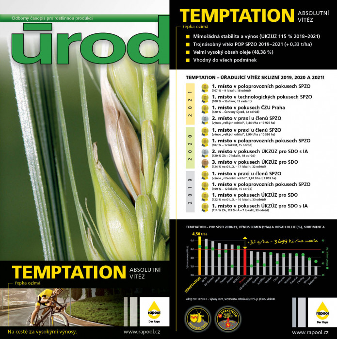 Obálka titulu Úroda/Rostlinolékař - vydanie č. 5/2022