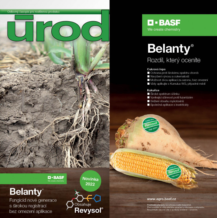 Obálka titulu Úroda/Rostlinolékař - vydanie č. 6/2022