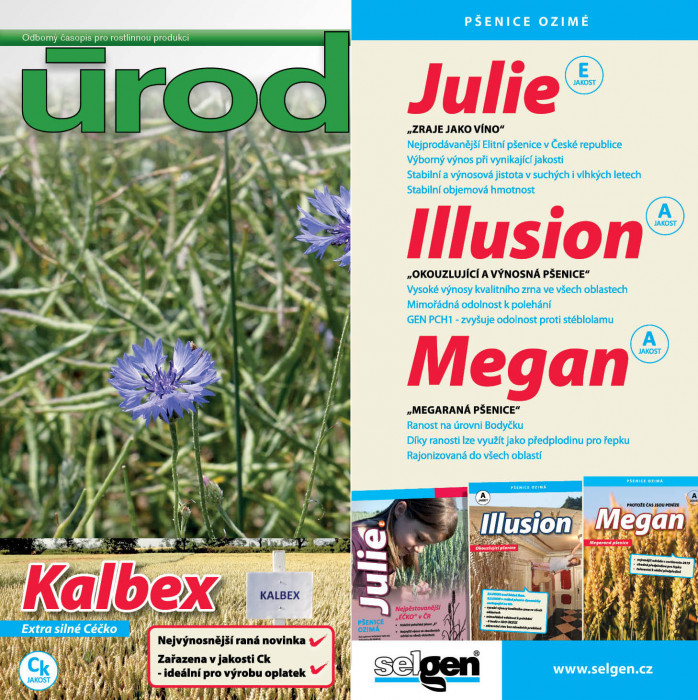 Obálka titulu Úroda/Rostlinolékař - vydanie č. 8/2022