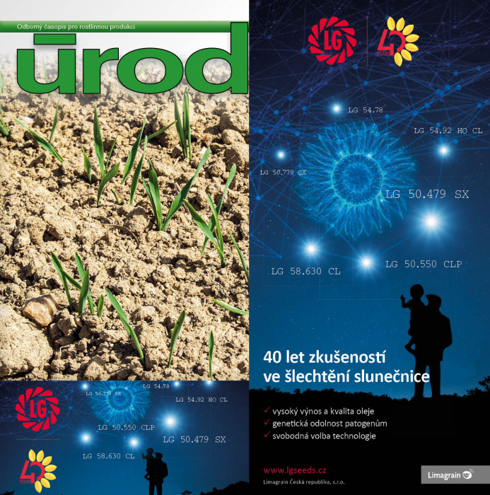 Obálka titulu Úroda/Rostlinolékař - vydanie č. 1/2024