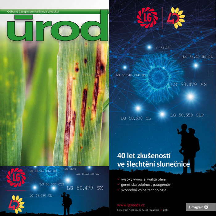 Obálka titulu Úroda/Rostlinolékař - vydanie č. 1/2025