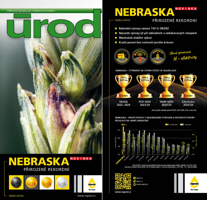 Obálka titulu Úroda/Rostlinolékař - vydanie č. 5/2025