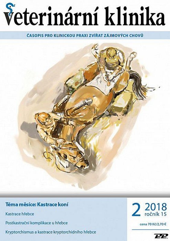 Obálka titulu Veterinární klinika - vydanie č. 2/2018