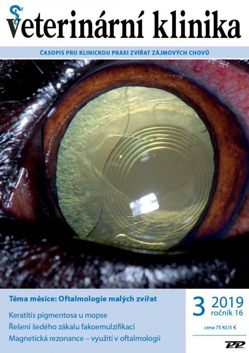 Obálka titulu Veterinární klinika - vydanie č. 3/2019
