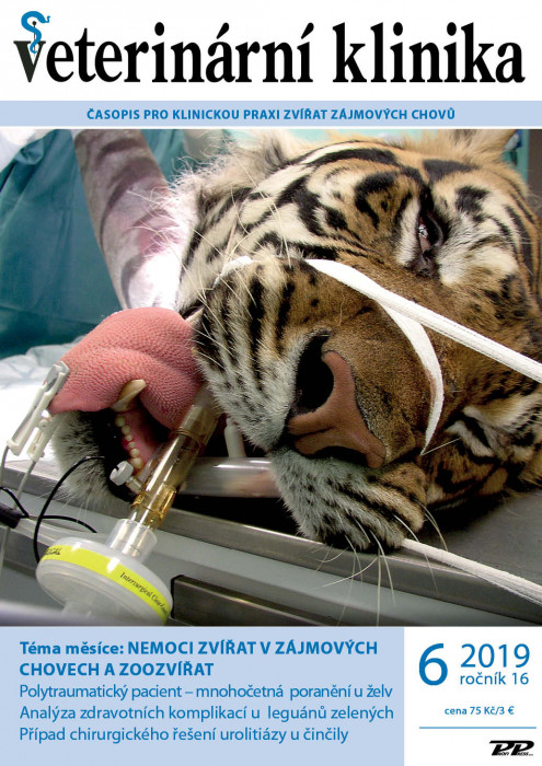 Obálka titulu Veterinární klinika - vydanie č. 6/2019