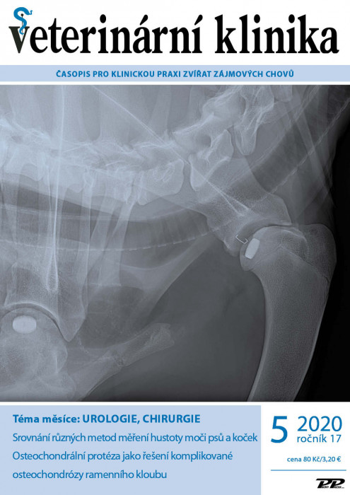 Obálka titulu Veterinární klinika - vydanie č. 5/2020