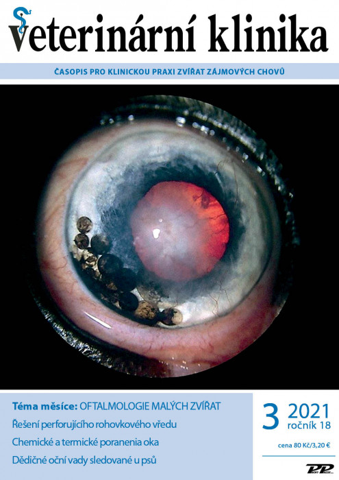 Obálka titulu Veterinární klinika - vydanie č. 3/2021