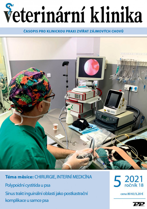 Obálka titulu Veterinární klinika - vydanie č. 5/2021