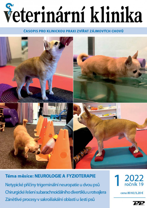 Obálka titulu Veterinární klinika - vydanie č. 1/2022