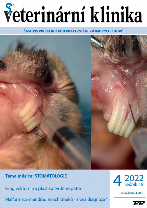 Obálka titulu Veterinární klinika - vydanie č. 4/2022