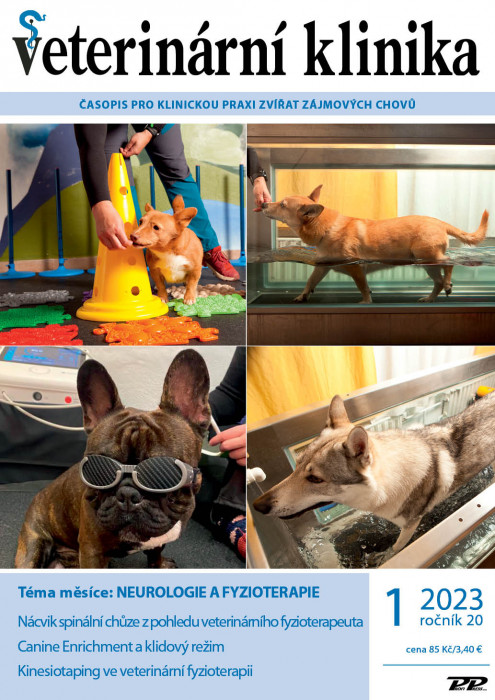 Obálka titulu Veterinární klinika - vydanie č. 1/2023
