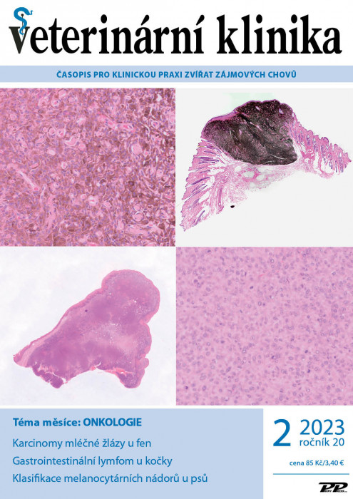 Obálka titulu Veterinární klinika - vydanie č. 2/2023