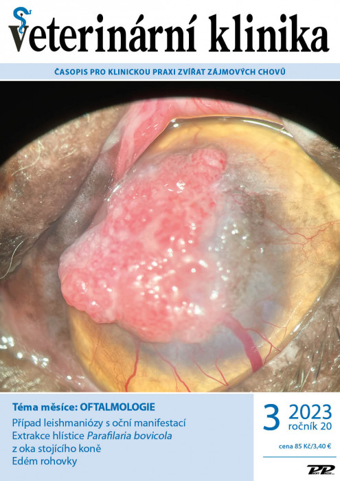 Obálka titulu Veterinární klinika - vydanie č. 3/2023