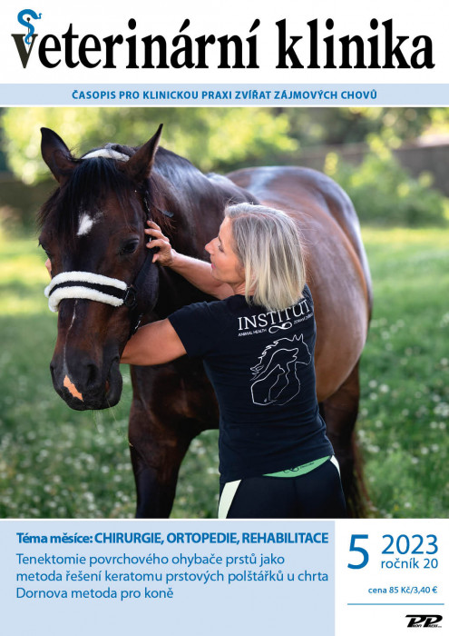 Obálka titulu Veterinární klinika - vydanie č. 5/2023