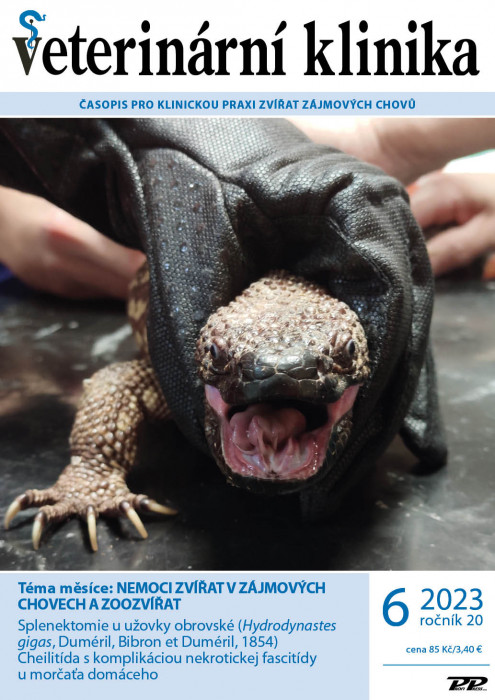 Obálka titulu Veterinární klinika - vydanie č. 6/2023