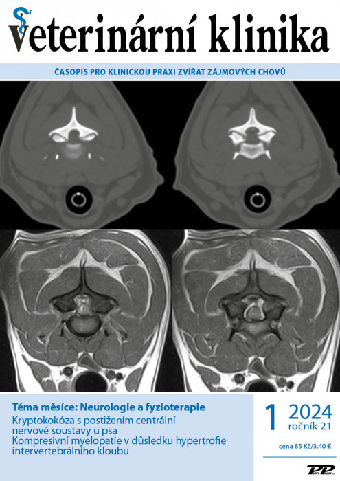 Obálka titulu Veterinární klinika - vydanie č. 1/2024