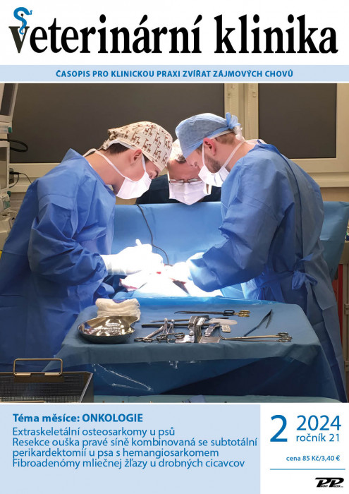 Obálka titulu Veterinární klinika - vydanie č. 2/2024