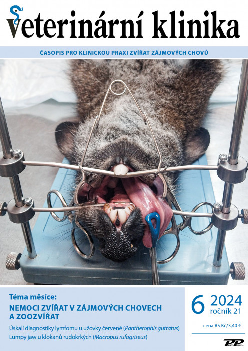 Obálka titulu Veterinární klinika - vydanie č. 6/2024