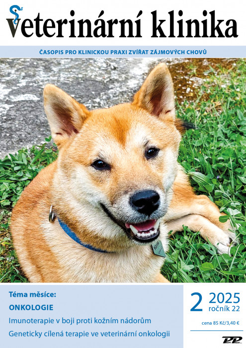Obálka titulu Veterinární klinika - vydanie č. 2/2025