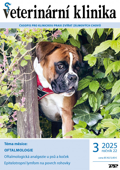 Obálka titulu Veterinární klinika - vydanie č. 3/2025
