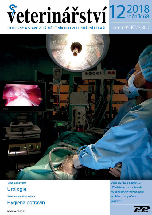 Obálka titulu Veterinářství - vydanie č. 12/2018