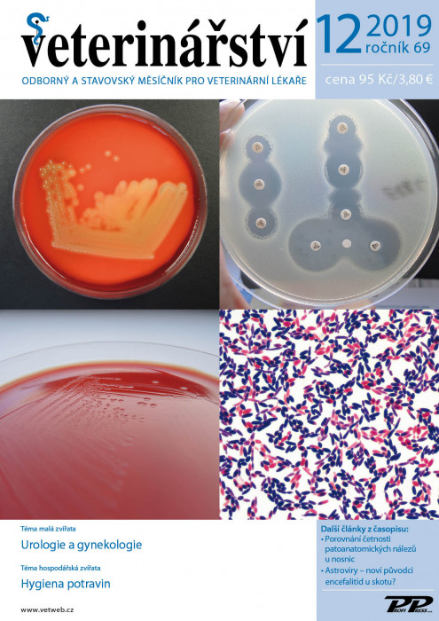 Obálka titulu Veterinářství - vydanie č. 12/2019