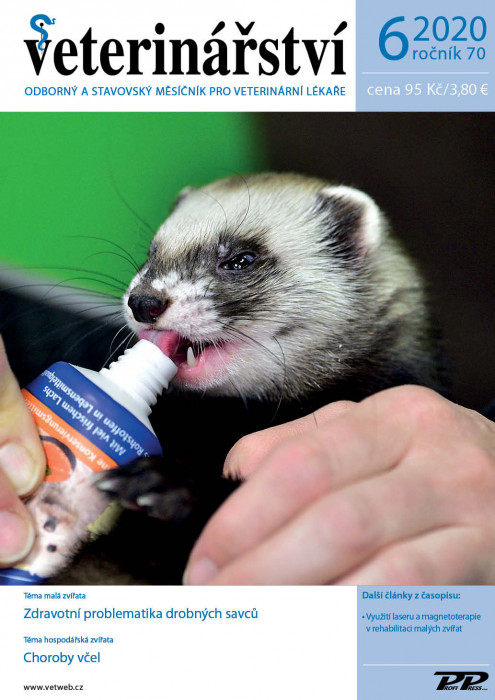 Obálka titulu Veterinářství - vydanie č. 6/2020