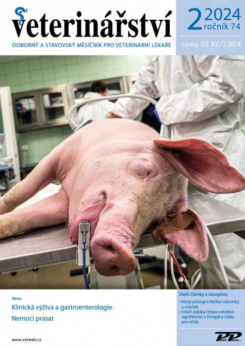 Obálka titulu Veterinářství - vydanie č. 2/2024