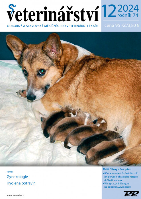 Obálka titulu Veterinářství - vydanie č. 12/2024