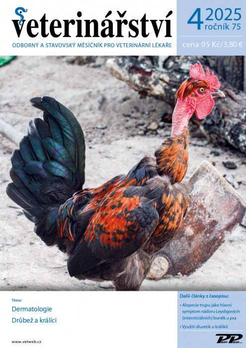 Obálka titulu Veterinářství - vydanie č. 4/2025
