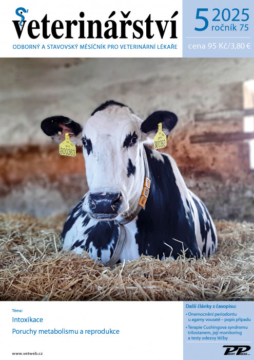Obálka titulu Veterinářství - vydanie č. 5/2025
