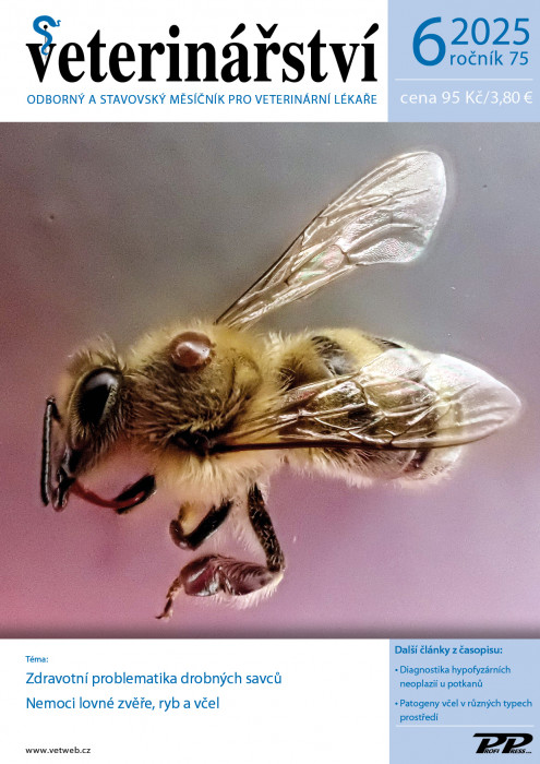 Obálka titulu Veterinářství - vydanie č. 6/2025
