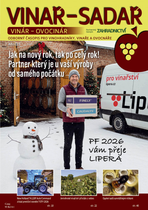 Obálka titulu Vinař - Sadař