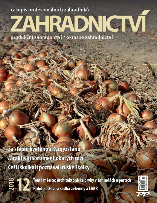 Obálka titulu Zahradnictví/Vinař - Sadař - vydanie č. 12/2018